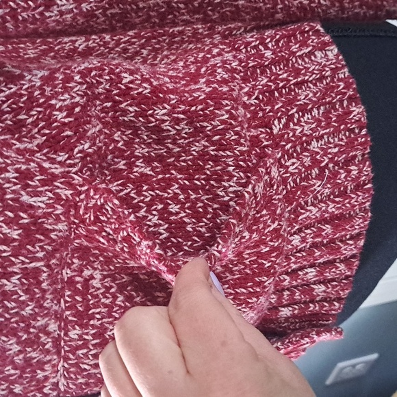 Mossimo Vintage Cotton Blend Cropped Front Pockets Causal Knit Cardigan Sweater - Picture 4 of 12